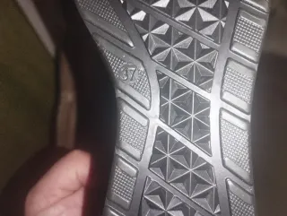 Zapatillas de cuña negras mujer