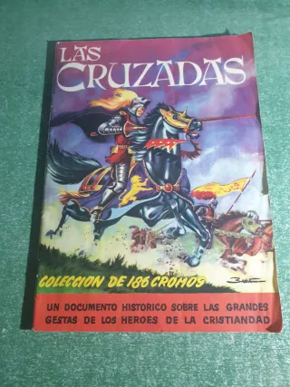 Álbum Cromos Las Cruzadas Colección 186