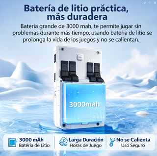 Consola Retro R36S Blanca 64GB ArkOS 3000mAh