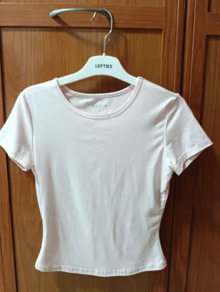 Camiseta rosa SHEIN talla XS