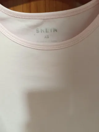 Camiseta rosa SHEIN talla XS