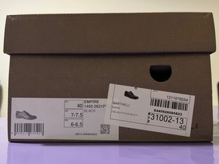 Zapatos Martinelli Talla 40 Negros