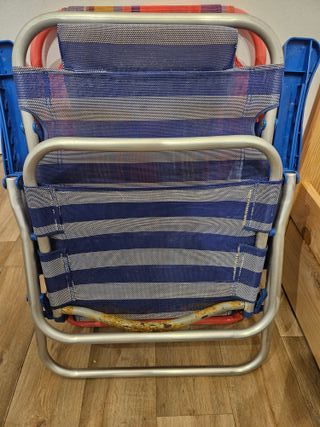 3 Sillas de Playa Plegables