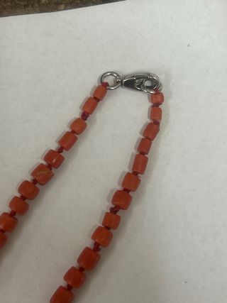 Collana corallo autentico vintage