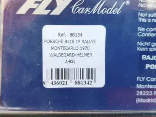 Fly 88134 Porsche 911 S Rally Montecarlo