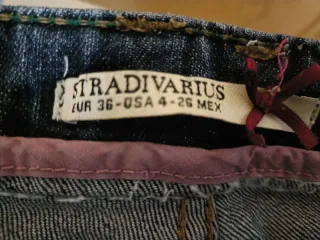 Pantalón corto vaquero desgastado Talla S