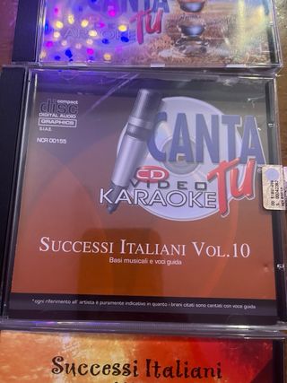 3 CD Karaoke Canta Tu Successi Italiani