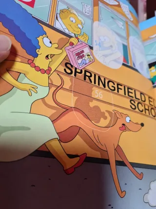 Álbum de Cromos Los Simpsons Panini Vacío