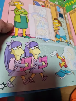 Álbum de Cromos Los Simpsons Panini Vacío