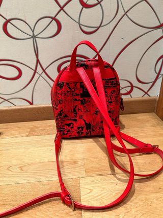 Mochila Wonder Woman Roja Comic