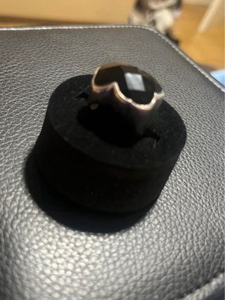 Anillo Plata Piedra Onix Tous