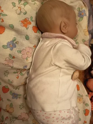 Muñeca Reborn Bebé Durmiendo