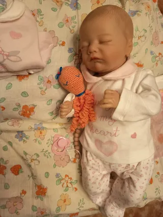 Muñeca Reborn Bebé Durmiendo