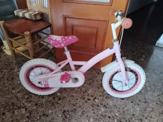 Bicicleta Infantil Hello Kitty Rosa