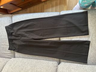 Pantalón vestir tiro alto negro