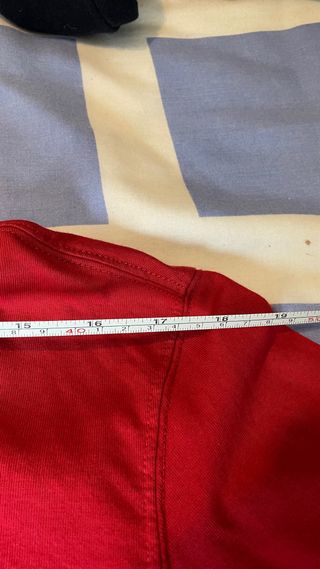 Camiseta Champion Manga Larga Roja Talla M