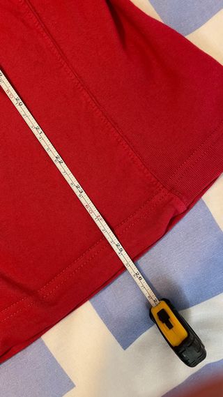 Camiseta Champion Manga Larga Roja Talla M