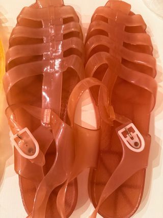 Chanclas de agua transparentes 3