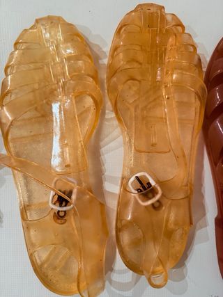 Chanclas de agua transparentes 3