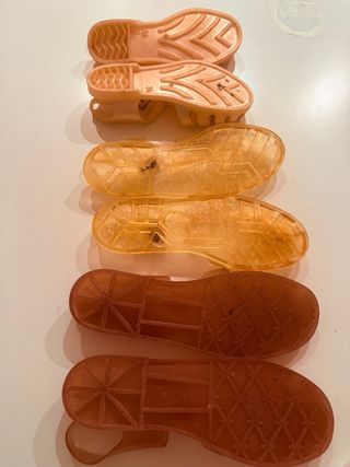 Chanclas de agua transparentes 3