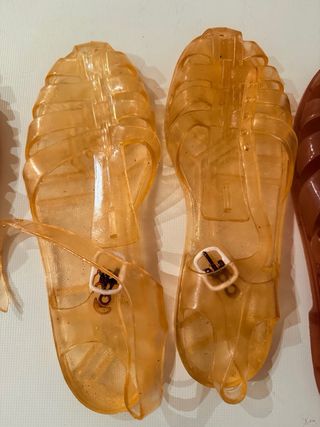Chanclas de agua transparentes 3