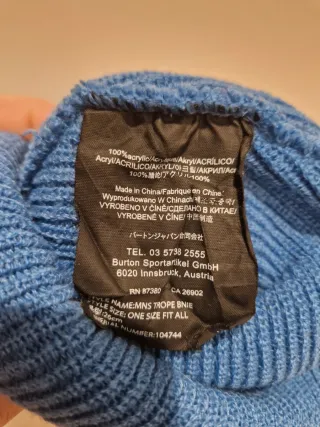 Gorra de invierno Burton