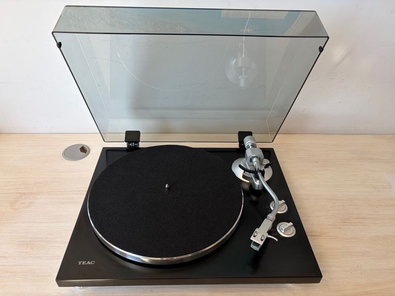 Tocadiscos TEAC TN-350 Negro/Plata afbeelding 2