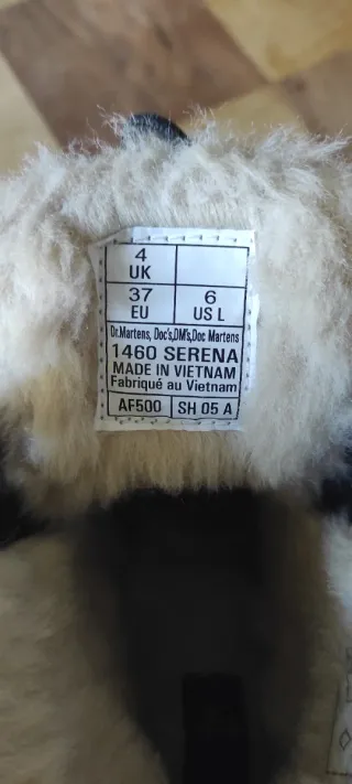 Botas Dr. Martens mujer negras forradas