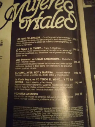 Lote 2x cómics Relatos Sci Fi Terror Thriller