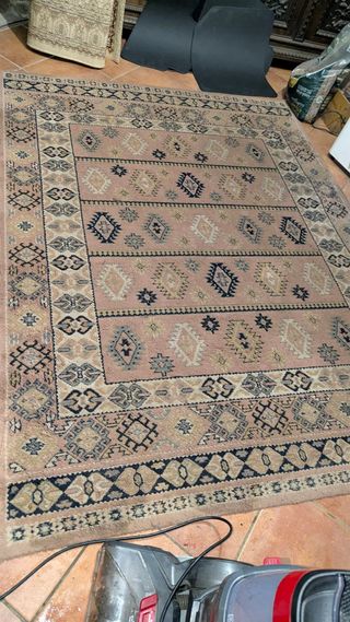 Grande tappeto elegante stile barocco