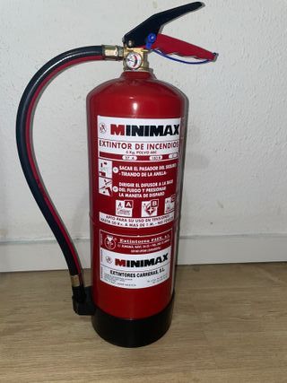 Extintor Minimax 6kg Polvo ABC