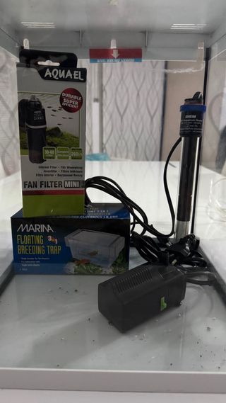 Acuario Nano 30L con accesorios
