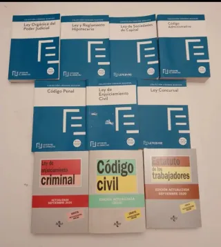 Codigos DERECHO LEYES manuales ley juridico