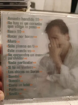 CD Miguel Bose Directo '90