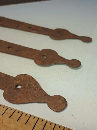 Juego 3 bisagras antiguas