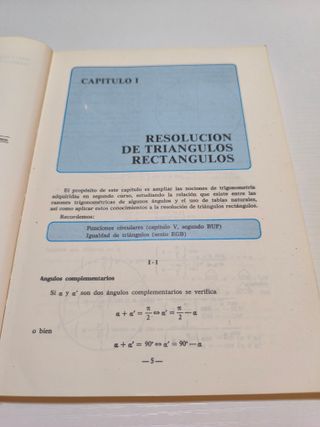 Matemáticas 3o B.U.P. - Terrisse / Dávila (1980)