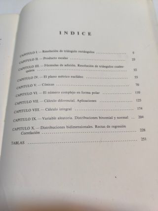 Matemáticas 3o B.U.P. - Terrisse / Dávila (1980)