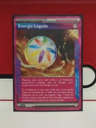 Carta Pokémon Energía Legado Español 167/167 TWM