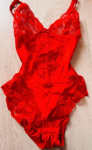 Body “Vintage” Rosso Pizzo Y2K