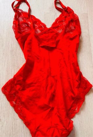 Body “Vintage” Rosso Pizzo Y2K