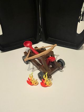 Playmobil Catapulta y Caballeros