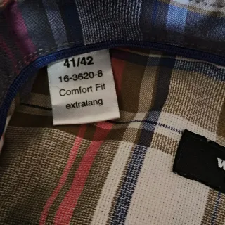 Camicia a quadri uomo taglia L