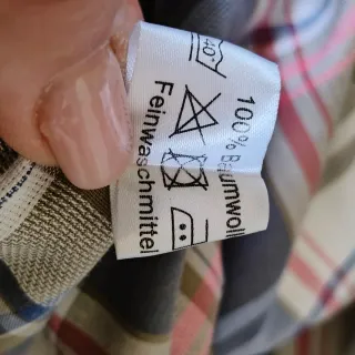 Camicia a quadri uomo taglia L