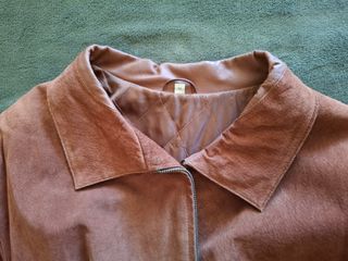 Chaquetón Piel Vuelta Hombre Marrón