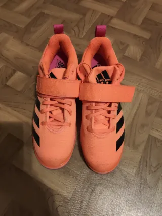 Zapatillas Adidas Powerlift Naranja/Rosa