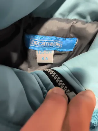 Buzo de Nieve Infantil Celeste*