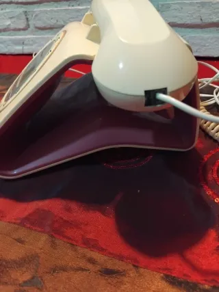 Teléfono SPC telecom beige retro