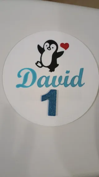 Disco segna mesi neonato personalizzato 1-12 mesi