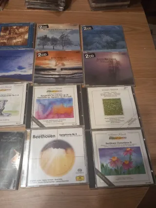 65 álbumes en CD de Música Clásica