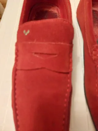 Mocasines de ante para caballero